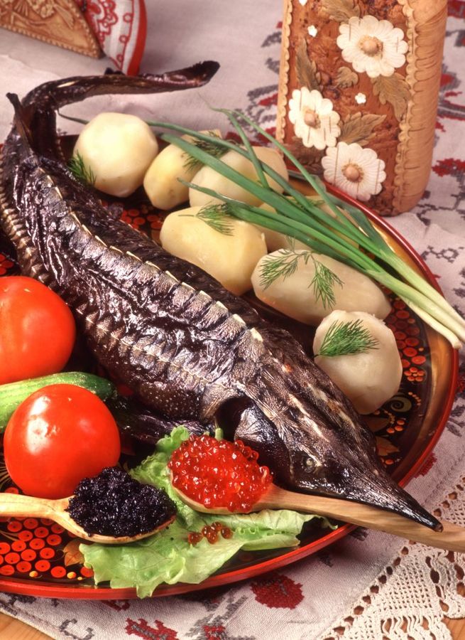 Рыбные закуски и деликатесы русской кухни — комплекс «АкваЛоо» в Лоо
